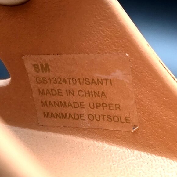 MIA Santi Tan Platform Slide Slip-on Sandals Women's Size 8M - Picture 12 of 12